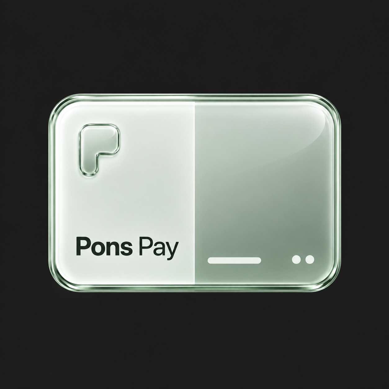 Pons Pay translucent card artwork